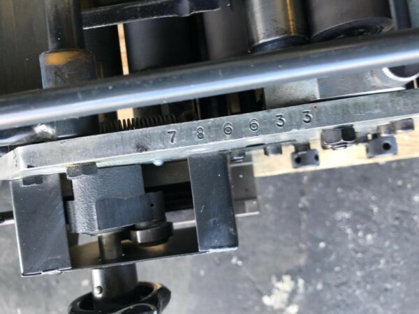 Used printing machinery