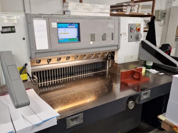 Used printing machinery