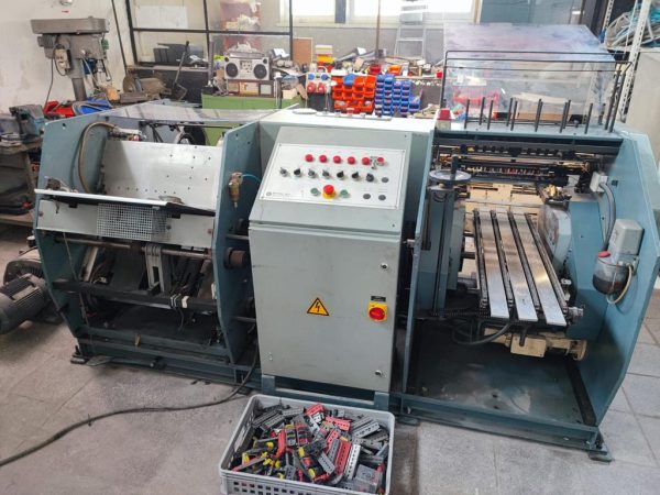 Book sewing machines