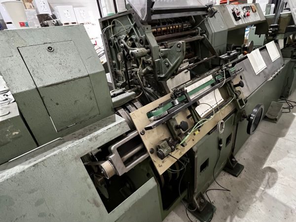 Book sewing machines