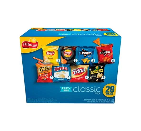 Frito-Lay classic mix variety pack snack chips