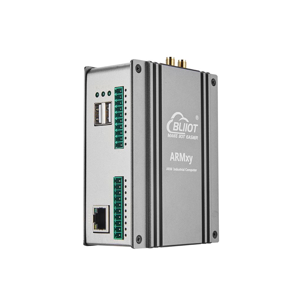 T113-i Dual-Core Cortex-A7 Industrial Edge Computer ARM Series with RS485 DI DO AI AO 