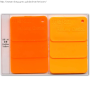 Golden yellow fluorescent pigment for plastic