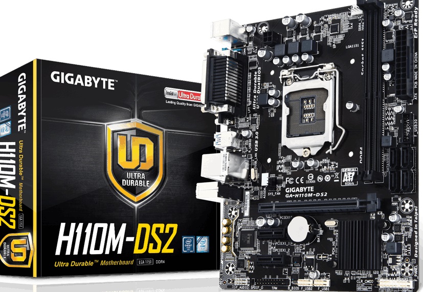 Gigabyte ga-h110m-ds2 ddr4