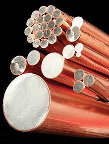 Copper-clad aluminium wire