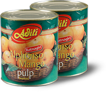 Alphonso mango pulp (natural)