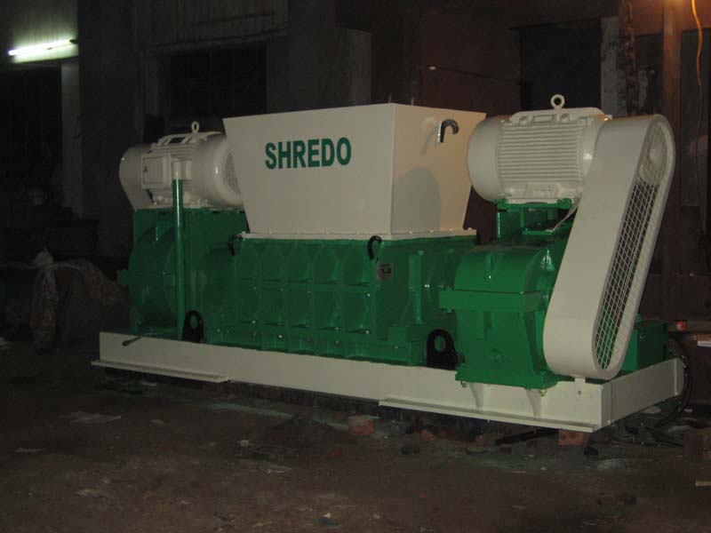 Aluminium shredder