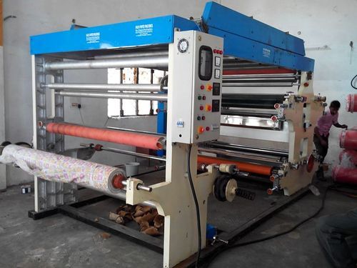 4 color non woven flexographic printing machine