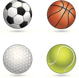 Machine stitched balls finder