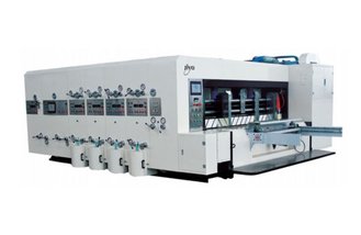 Combined rotary cutting, creasing & slotting machine