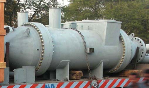 Shell & tube type heat exchanger