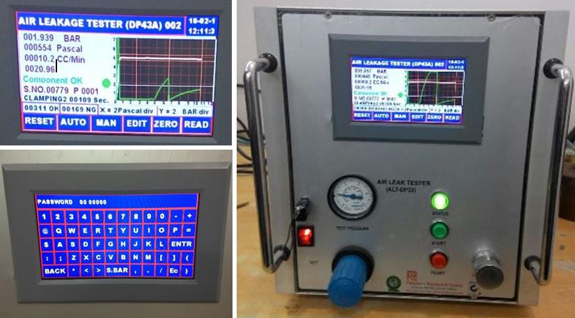 Leakage test system