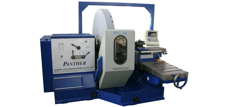 Panther facing lathe