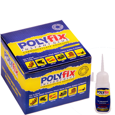 Polyfix cyanoacrylate adhesive