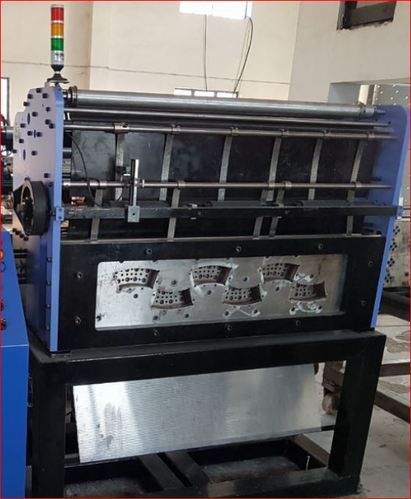 Automatic paper cup blank punching machine