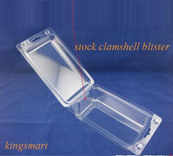 Clamshell packaging blisters