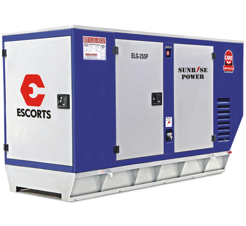 Escort silent diesel genset