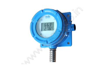 Battery operated humidity indicator