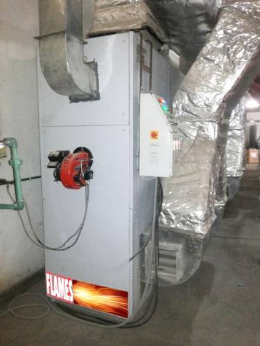 Air heater gas & diesel fired