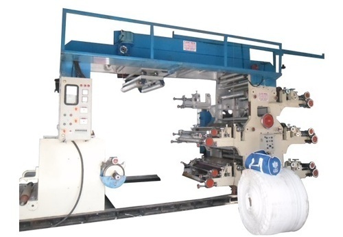 Flexo printing machine for pp bags