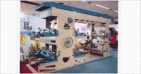 Flexographic printing machine - 4 color