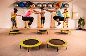  round pilates trampoline