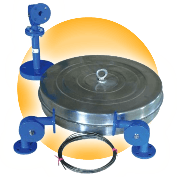 Float and Counterweight Level Indicator