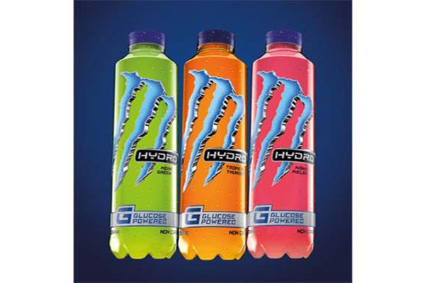Monster hydro-non carbonated drink