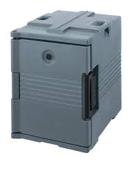 Insulated food pan carrier