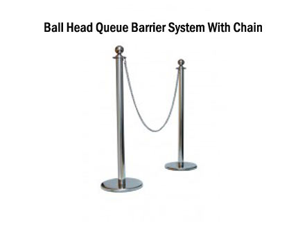 Ball head barriers.