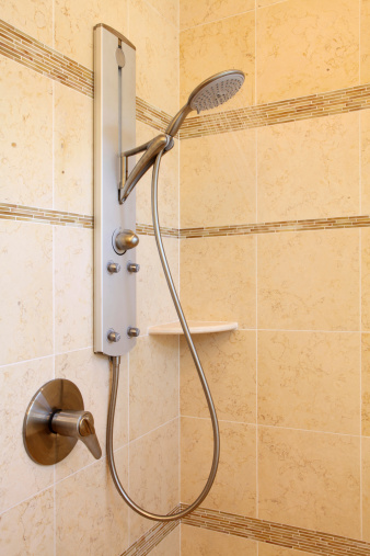 Shower panels and sanitaryware
