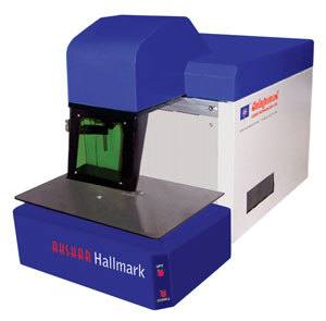Jewellery hallmarking machine
