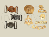 Metal badges