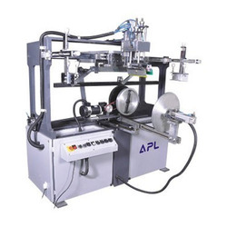 Semi auto round screen printing machine