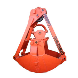 Double rope grab bucket