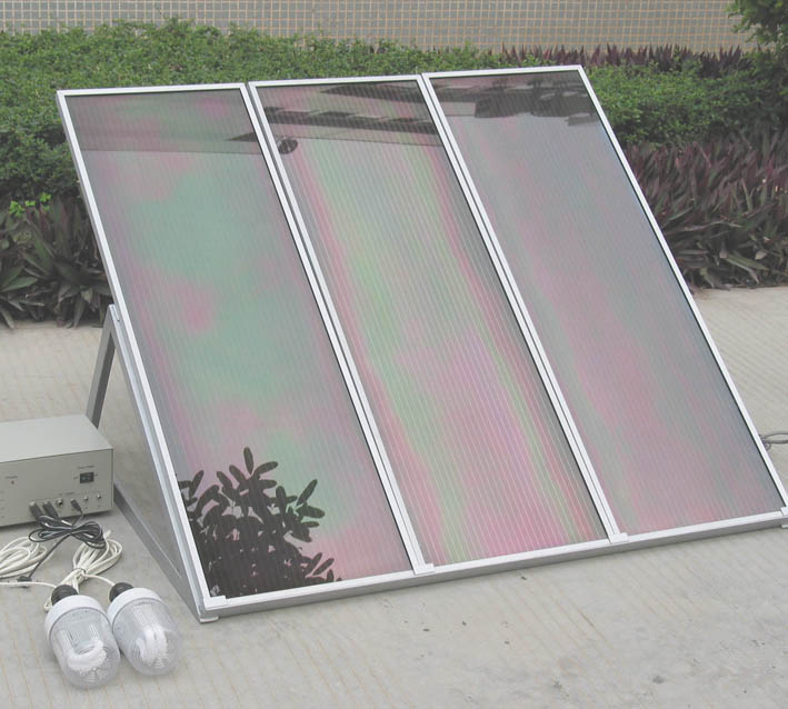 Solar dc lighting system