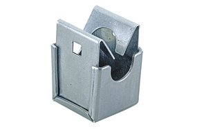 NIRO CLIP SNAP-ON-HOLDER (FOR ATTACHING WIRE TO WALL)