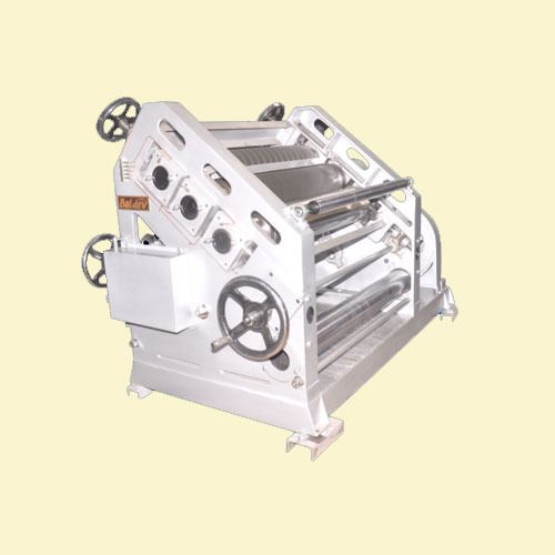 Oblique type corrugation machine