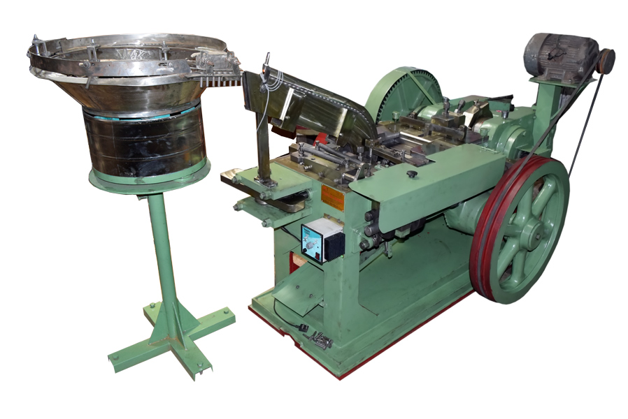 New series bolt head trimming machine