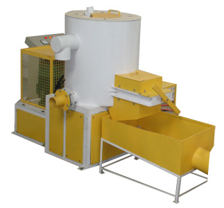 Plastic & paper (pulp) separator machine