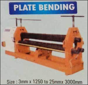 Plate bending machine