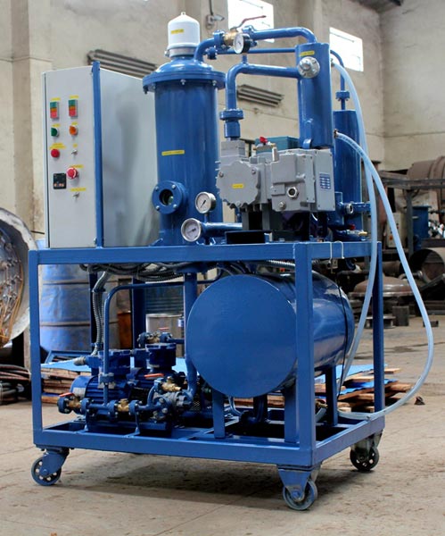 Industrial oil purification system