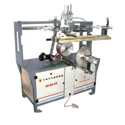 Semi auto round buckets screen printing machines