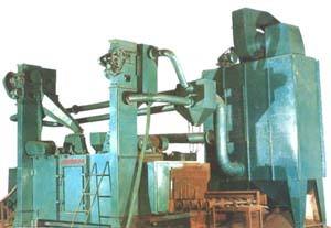 Shot blasting plant