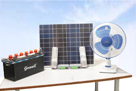 Solar home lighting