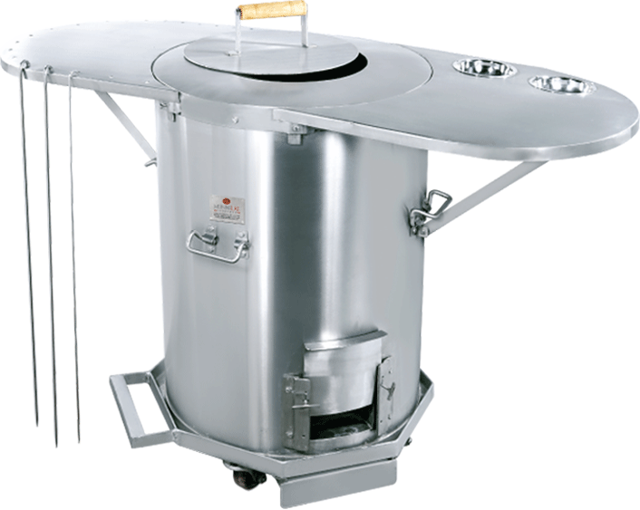 STAINLESS STEEL ROUND TANDOOR