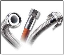 Teflon hose assembly