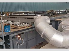 Zinc white fume extraction system