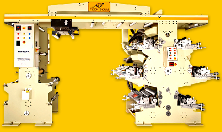 Color flexon printing press
